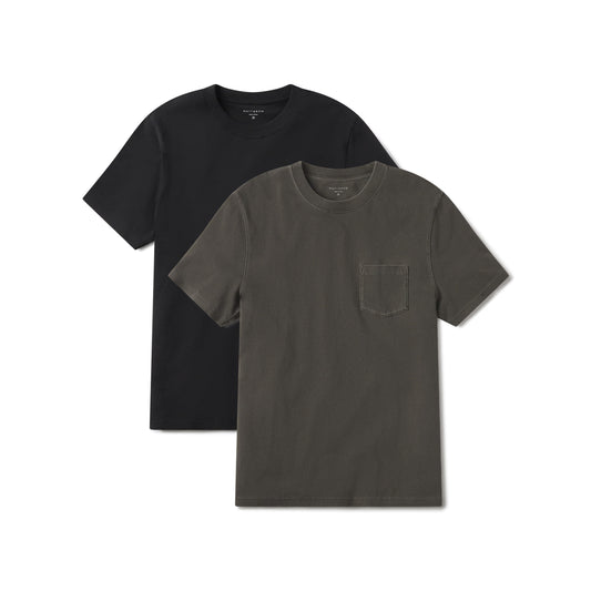 Cotton Jersey One Pocket Tee 2-Pack  bdl2_men_one_pocket_tee tees