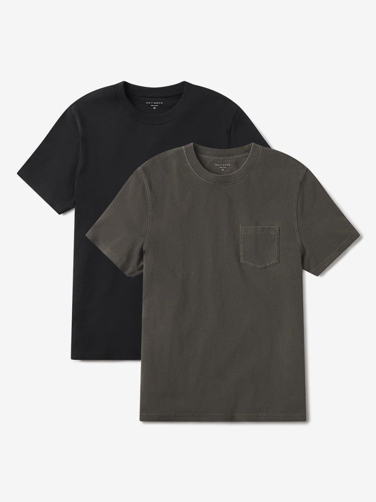mens one pocket tee 2 & 3 packs
