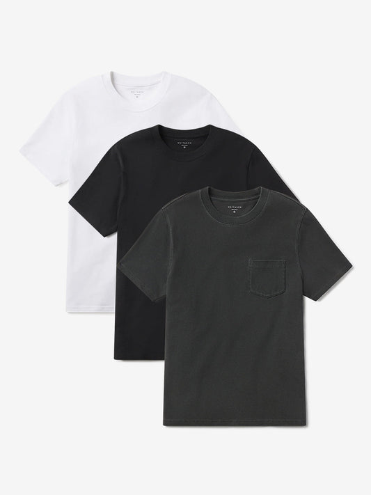Cotton Jersey One Pocket Tee 3-Pack  bdl3_men_one_pocket_tee tees
