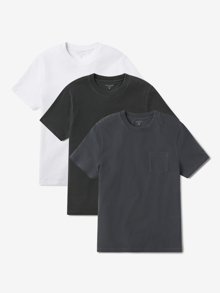 mens one pocket tee 2 & 3 packs