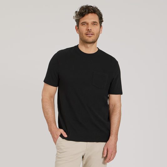 Cotton Jersey One Pocket Tee  Crew tees