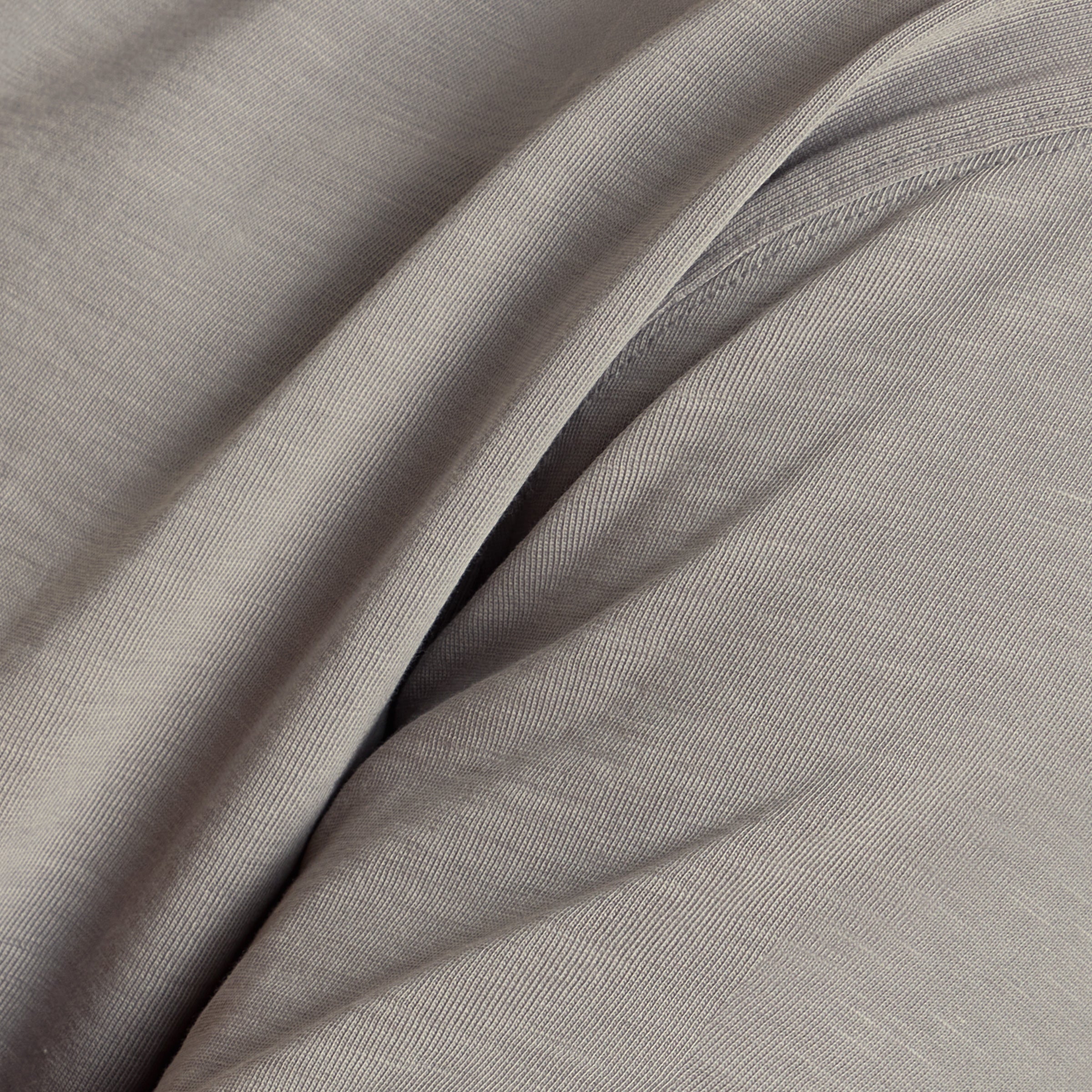 Men wearing Vintage Pewter Cotton Jersey Oversized Tee