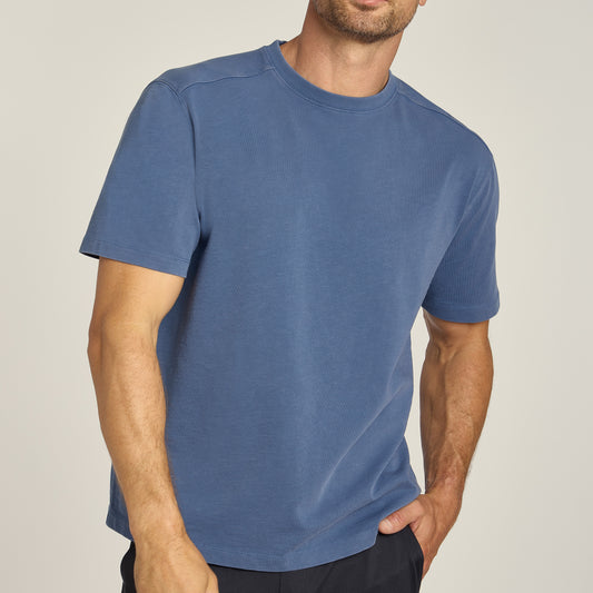 Cotton Jersey Oversized Tee Vintage Slate Oversized tees