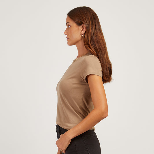 Fitted Crew Marcy Tee  Crew tees