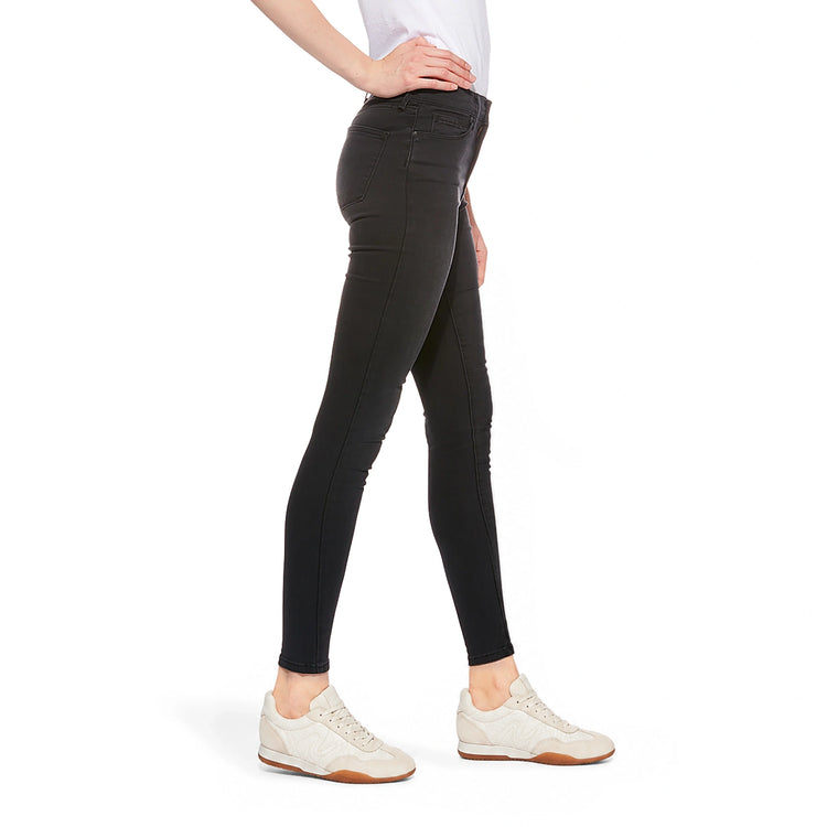 Women wearing Dark Gray High Rise Skinny Orchard Jeans