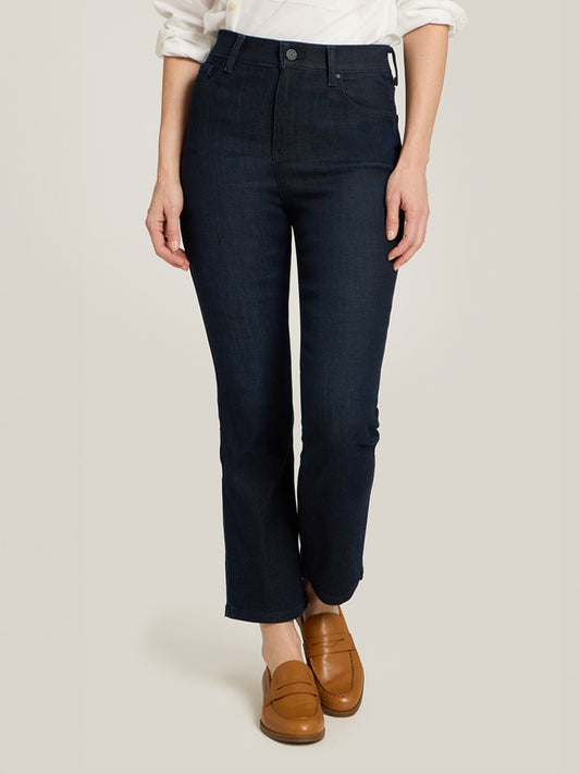 High Rise Miniboot Ankle Jane Jeans Medium/Dark Blue High-Rise Skinny jeans