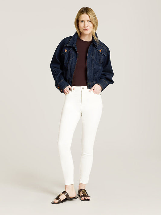 High Rise Skinny Lloyd  High-Rise Skinny jeans