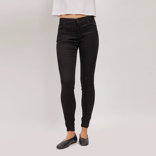 High Rise Skinny Bond Jeans Black High-Rise Skinny jeans