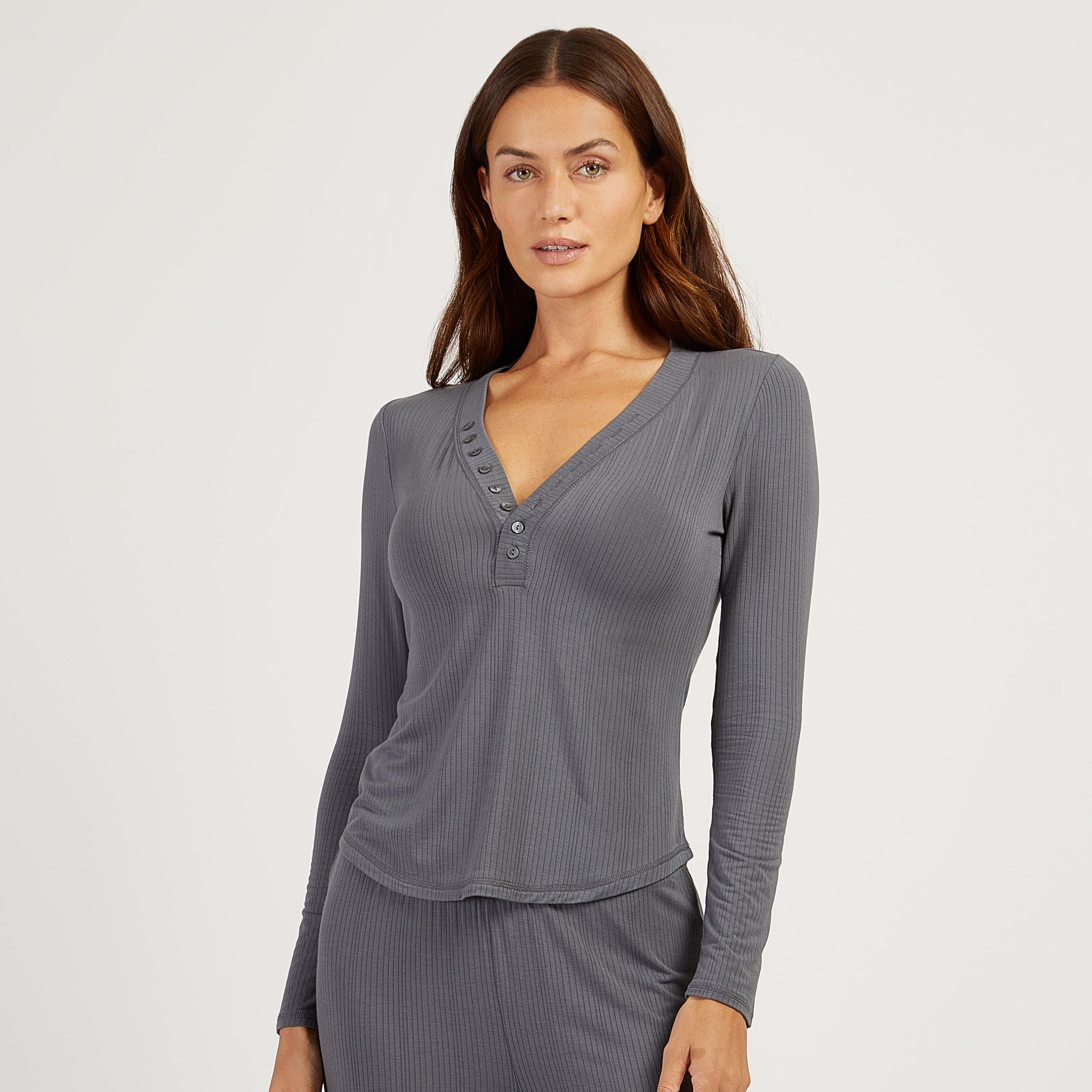 Lounge Long Sleeve Henley