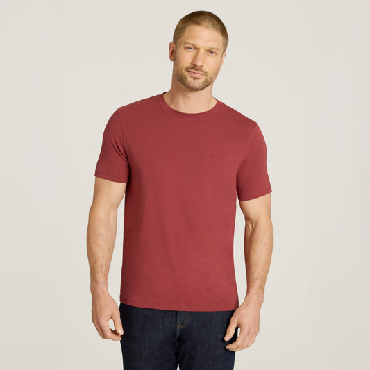 Luxe Stretch Tee  Crew tees