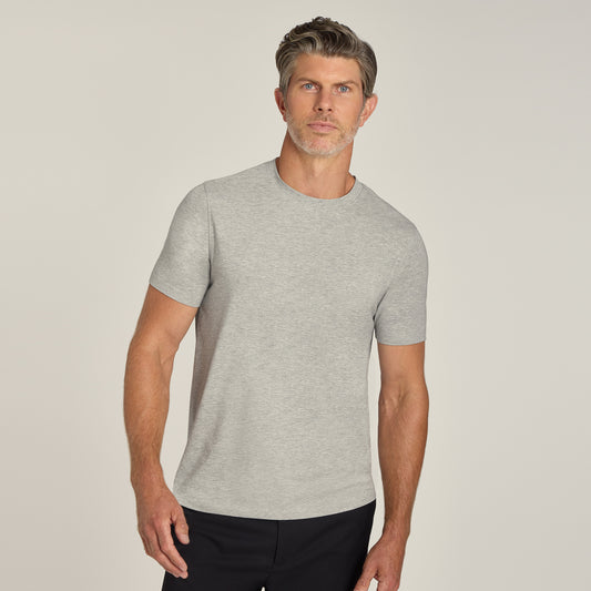 Luxe Stretch Tee  Crew tees