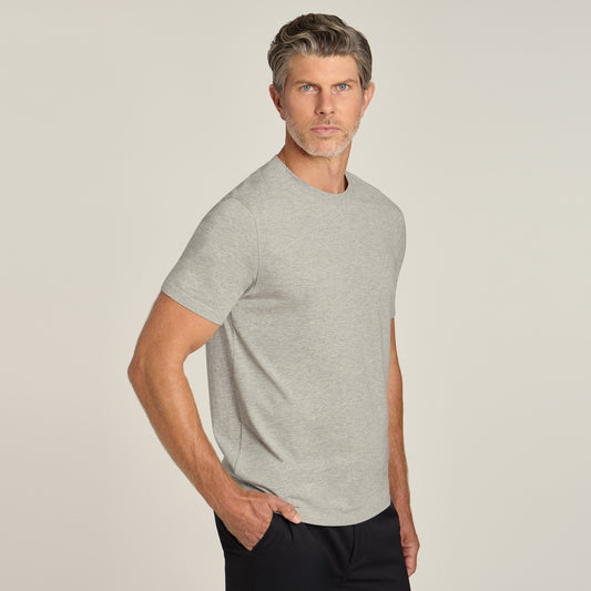 Luxe Stretch Tee  Crew tees