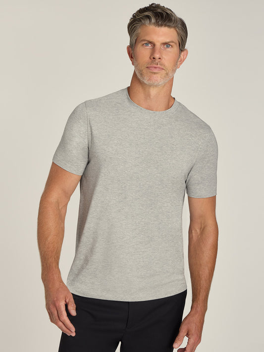 Luxe Stretch Tee  Crew tees