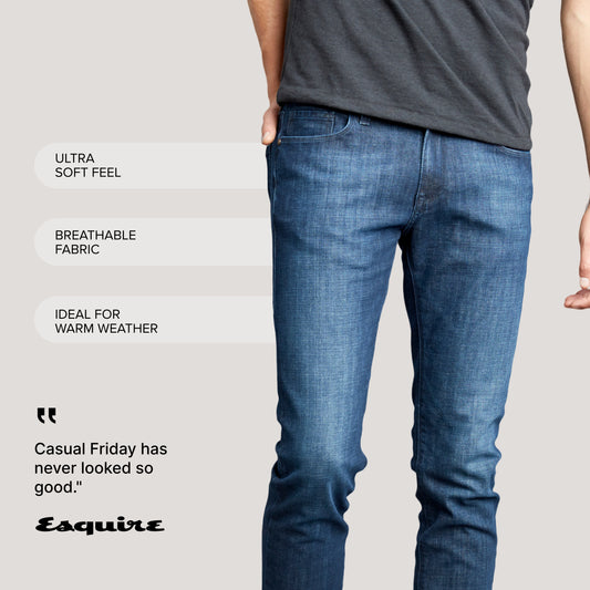 Slim Mosco Jeans Medium Blue Slim jeans