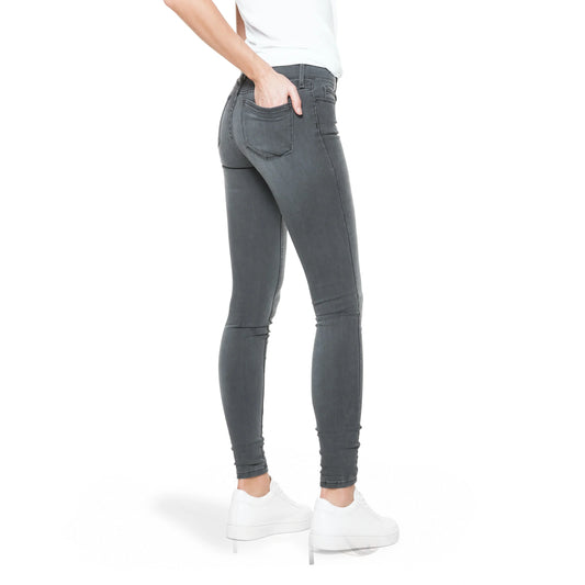 Mid Rise Skinny Orchard Jeans Gris medio Mid-Rise Skinny mujer