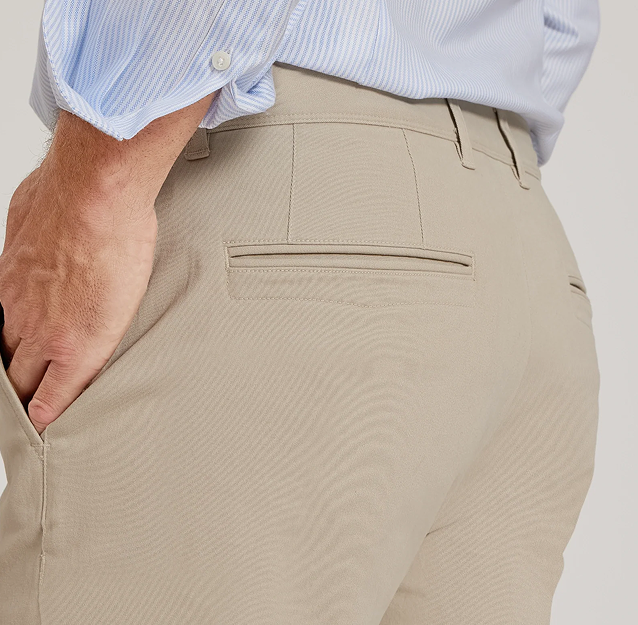 Men's Everyday Comfort Slim Chino Pants - Mott & Bow