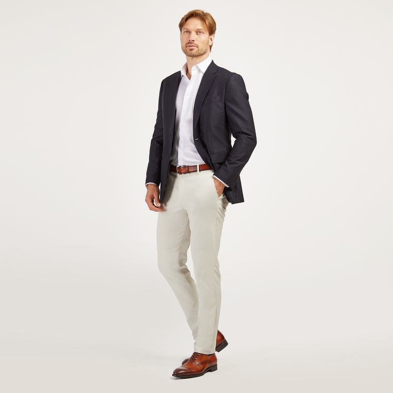 Men wearing Stone Slim Tech Pants - Pre Order pants