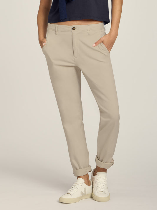 Unisex Chino Pants Ecru Chino pants