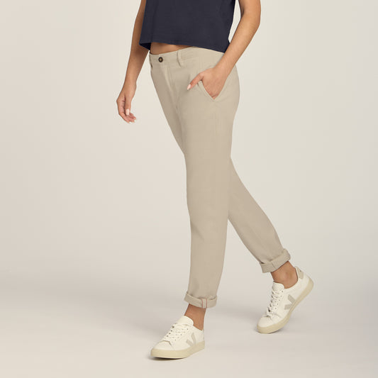 Unisex Chino Pants Ecru Chino pants