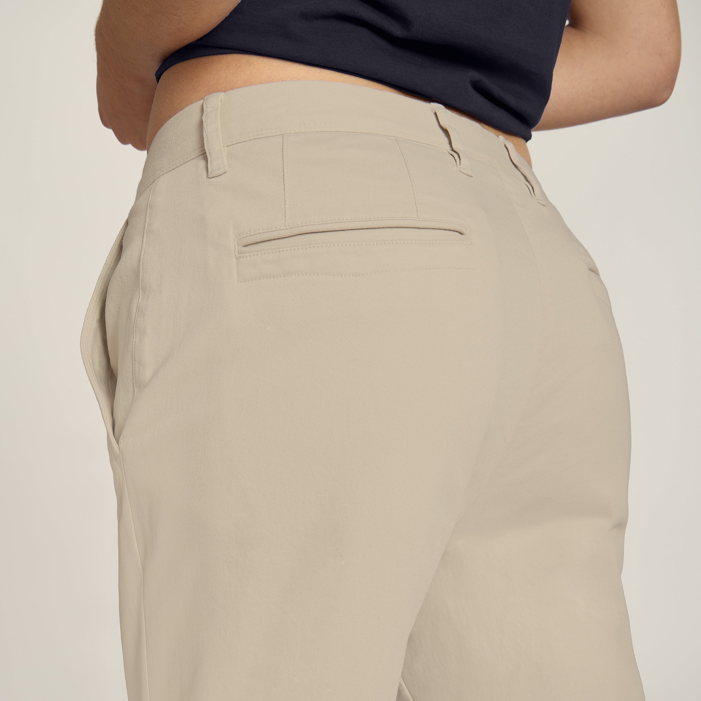 012345！Boyfriend Cotton Pants Women's My Boyfriend's Chinos Pants - Mott & Bow