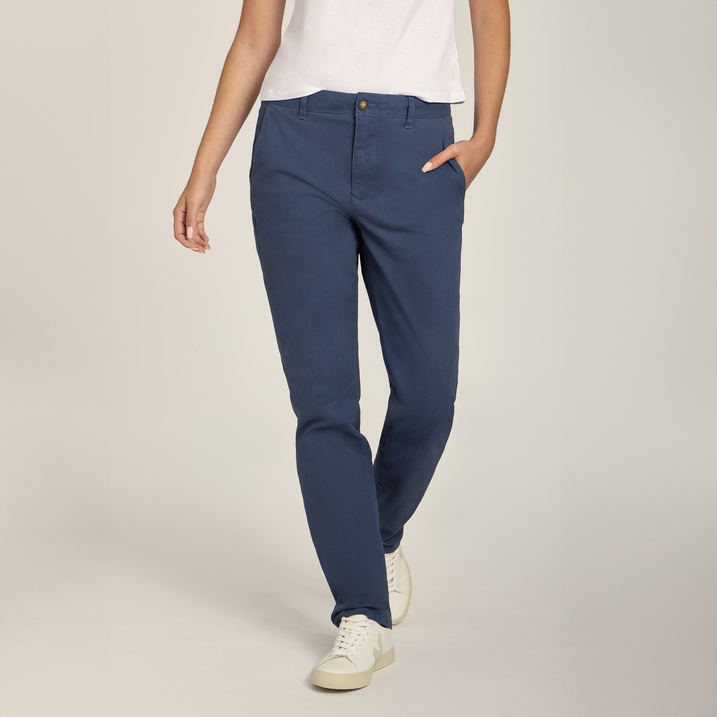 Women's My Boyfriend's Chinos Pants - Mott & Bow