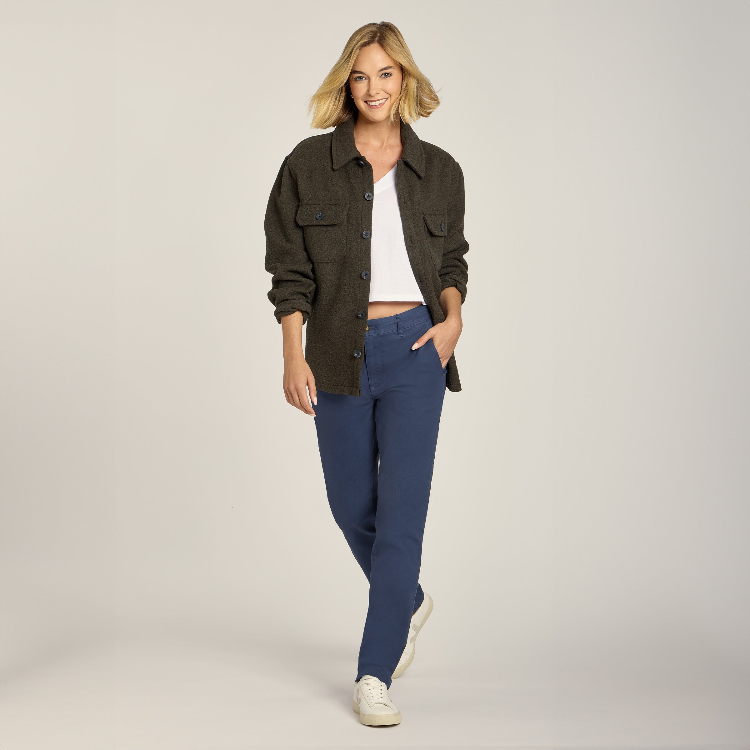 Women's My Boyfriend's Chinos Pants - Mott & Bow