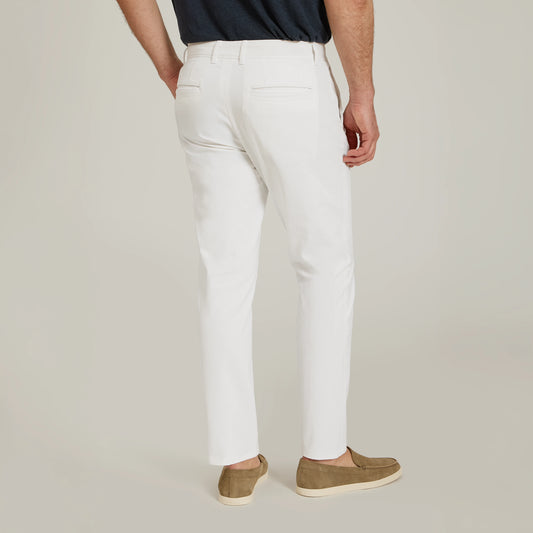 Everyday Comfort Chino Slim Pants White Chino pants