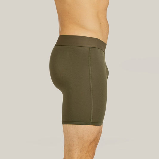 Second Skin Boxer Brief Dark Moss Boxer Brief underwear