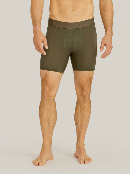 Second Skin Boxer Brief Dark Moss Boxer Brief underwear