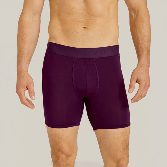 Second Skin Boxer Brief Egg Plant Boxer Brief underwear