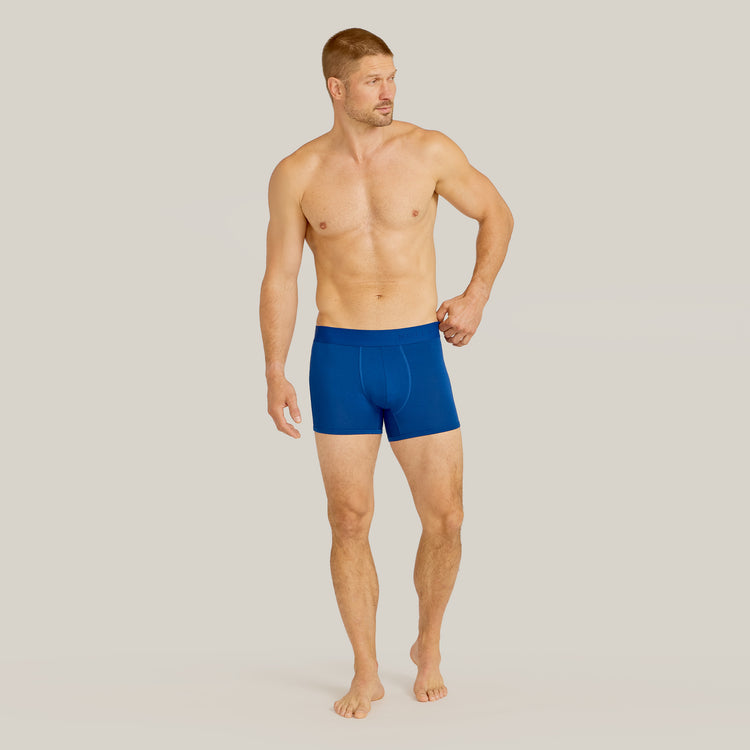 Men wearing Sapphire Second Skin Trunk