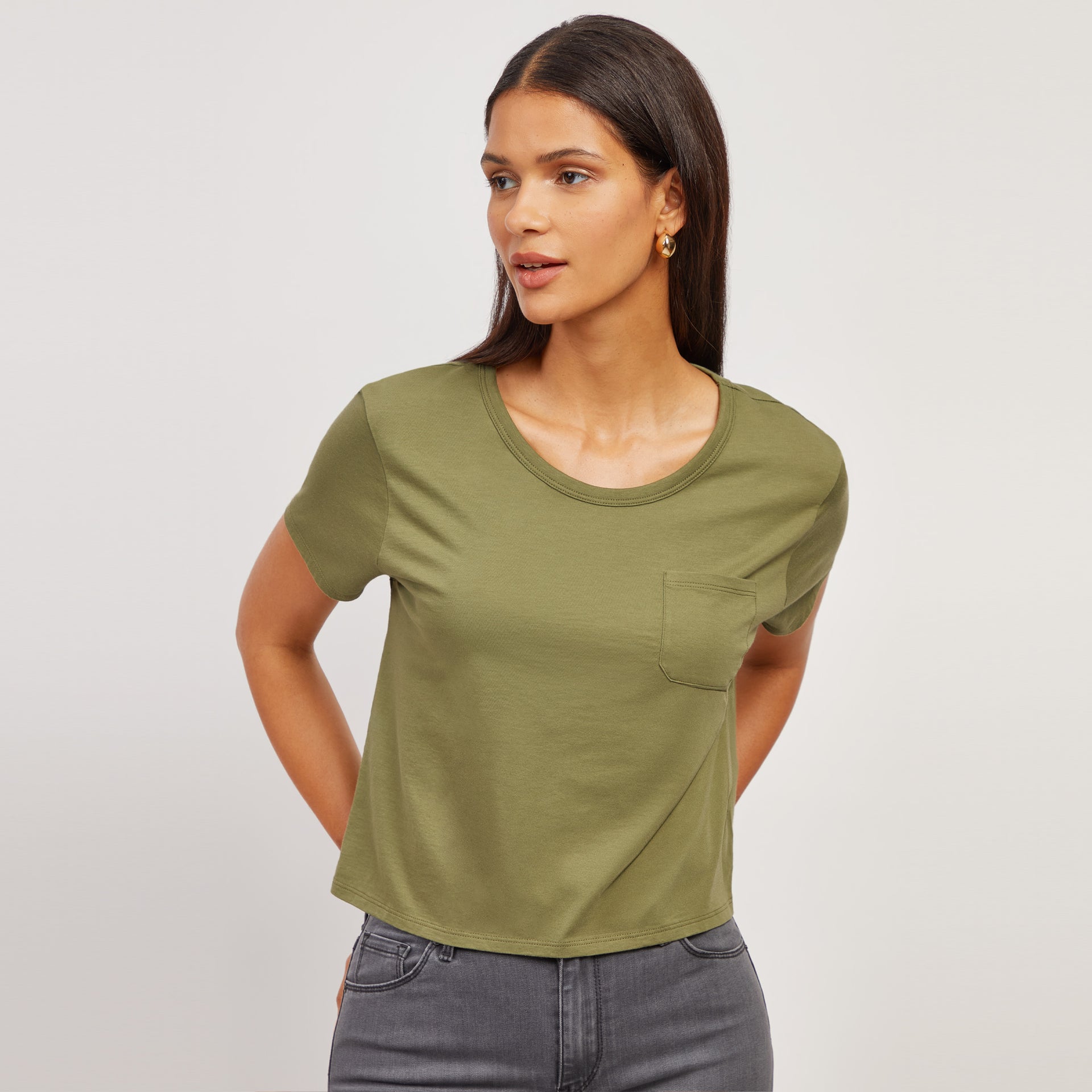 TEE BOA BOXY POCKET