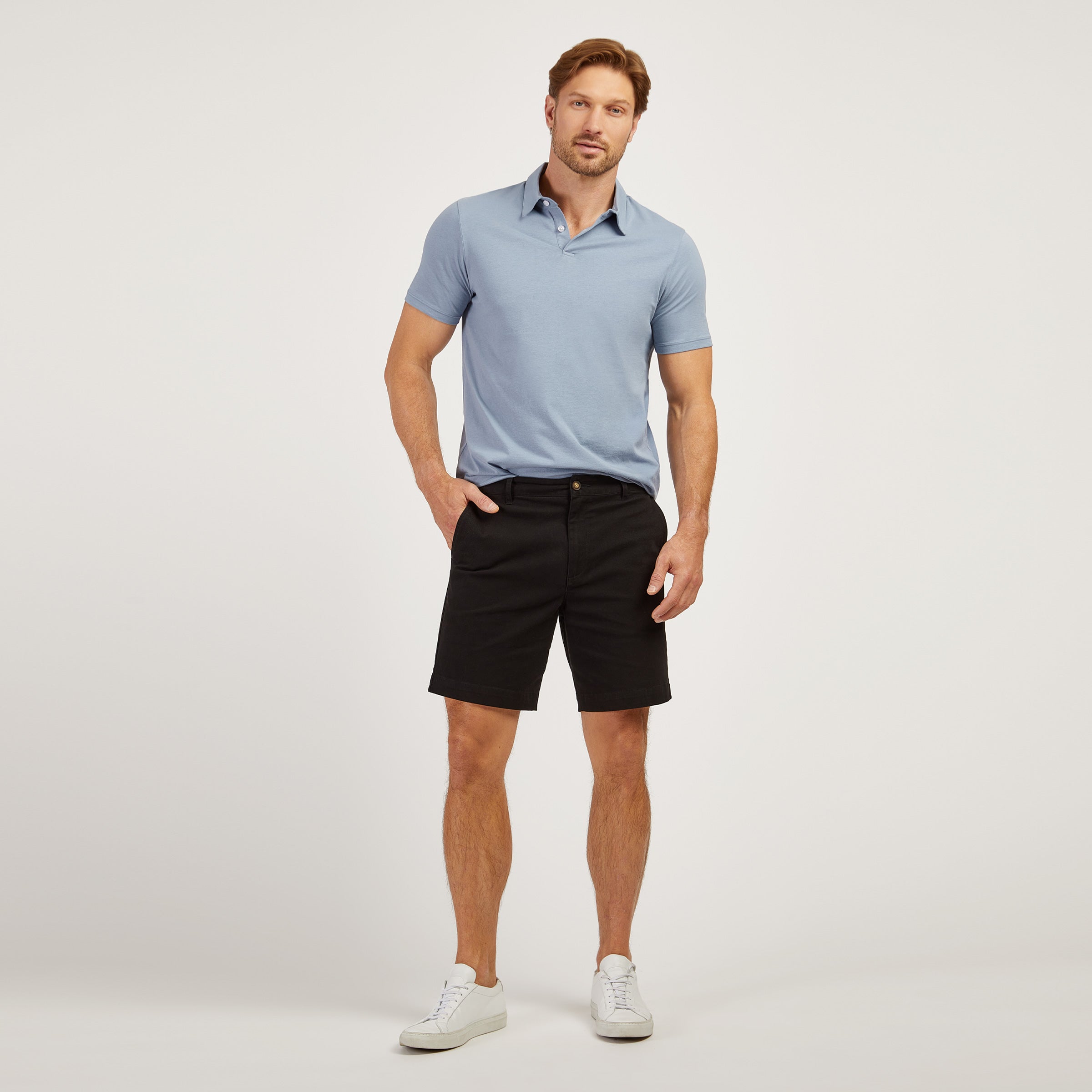Jersey Sueded Polo