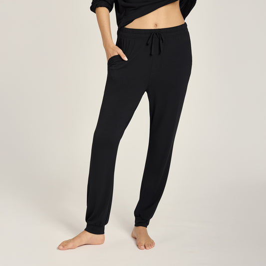 Unisex Pajama Pants Black Pants pajamas