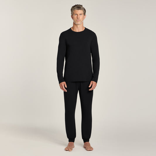 Unisex Pajama Pants Black Pants pajamas