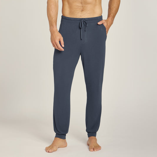 Unisex Pajama Pants Graphite Blue Pants pajamas