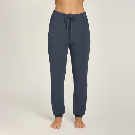 Unisex Pajama Pants Graphite Blue Pants pajamas