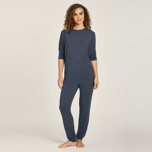 Pajama Pants Graphite Blue Pants pajamas