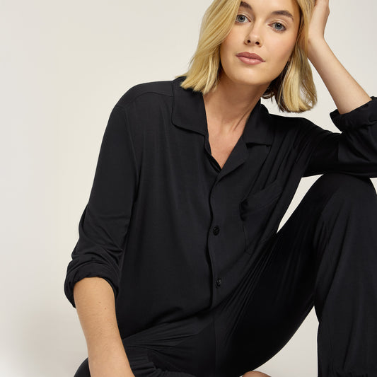 Pajama Shirt Black shirts pajamas