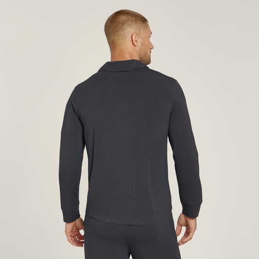 Unisex Pajama Shirt Dark Gray shirts pajamas