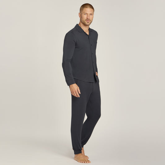 Pajama Shirt Dark Gray shirts pajamas