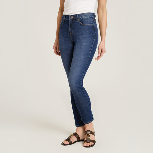 High Rise Mom Ridge Jeans Rinse The Mom Jean jeans