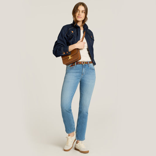 Mid Rise Slim Straight Ridge Jeans  Slim Straight jeans
