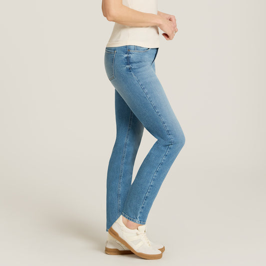 Mid Rise Slim Straight Ridge Jeans  Slim Straight jeans