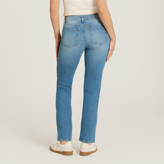 Mid Rise Slim Straight Ridge Jeans  Slim Straight jeans