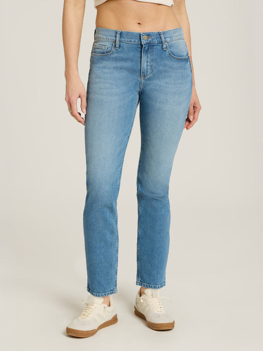 Mid Rise Slim Straight Ridge Jeans  Slim Straight jeans