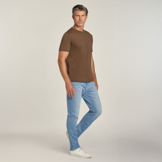 Classic Crew Driggs Tee Walnut Crew tees