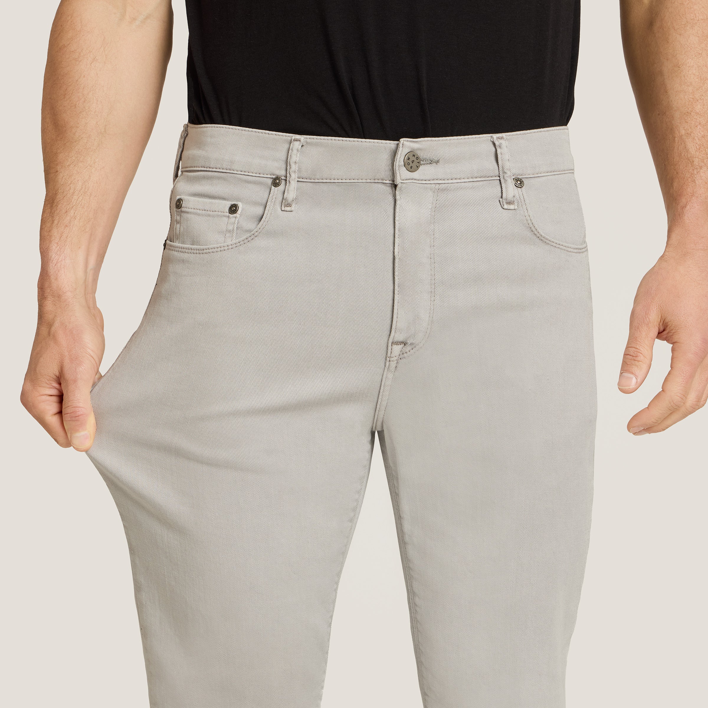 Men wearing Ashe Slim Mercer Jeans