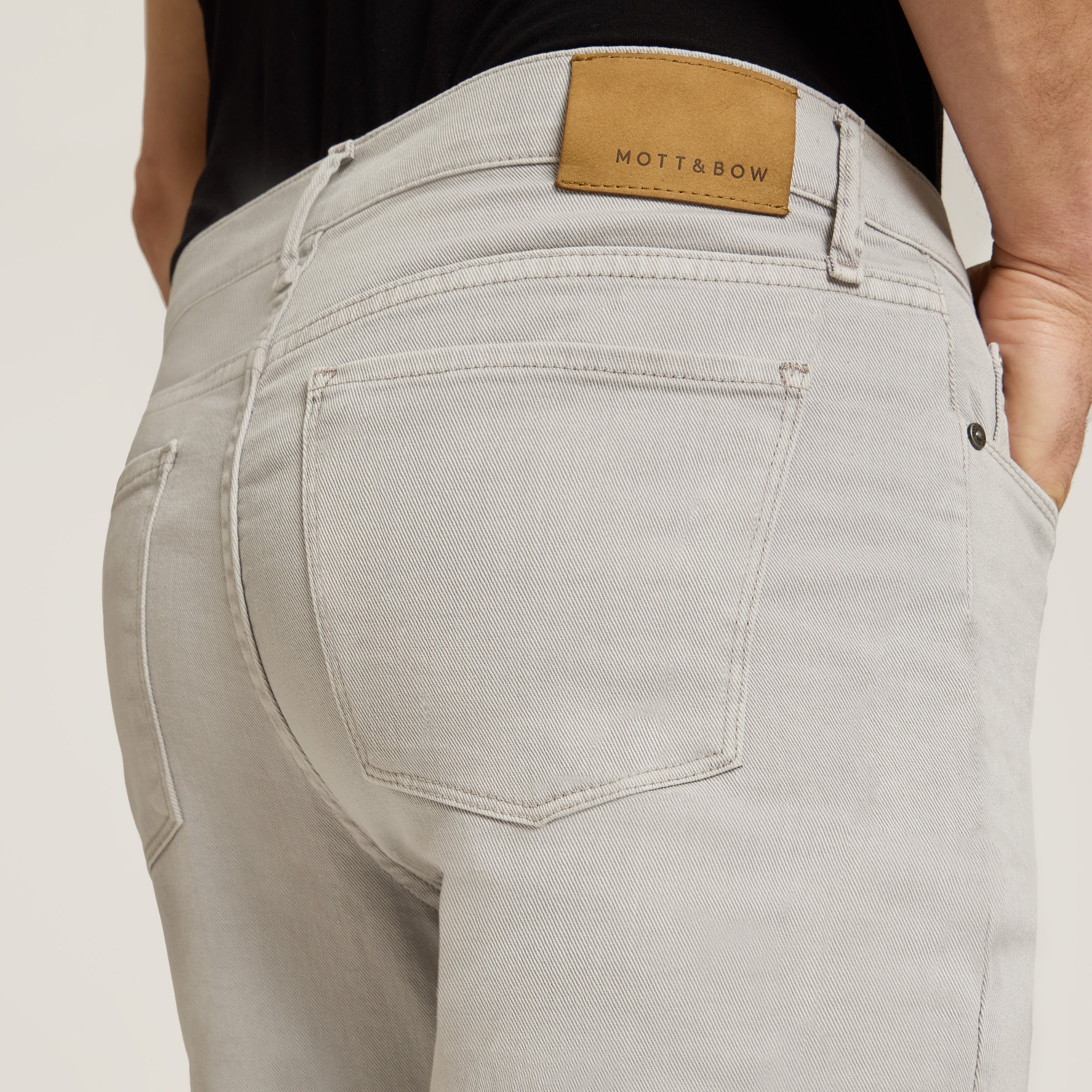 Men wearing Ashe Slim Mercer Jeans