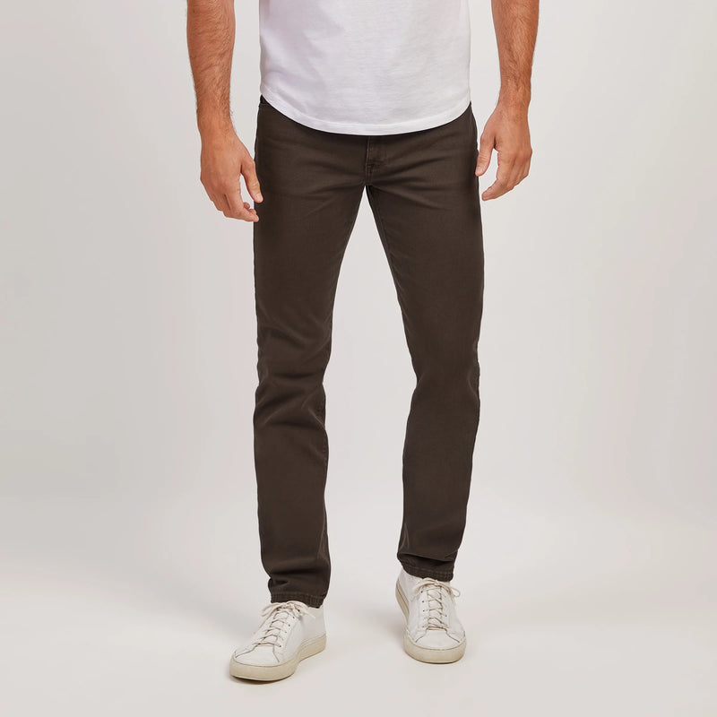 Men wearing Khaki Mott&Bow | Slim Mercer Jeans tt jeans